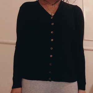 Valerie separates sweater
